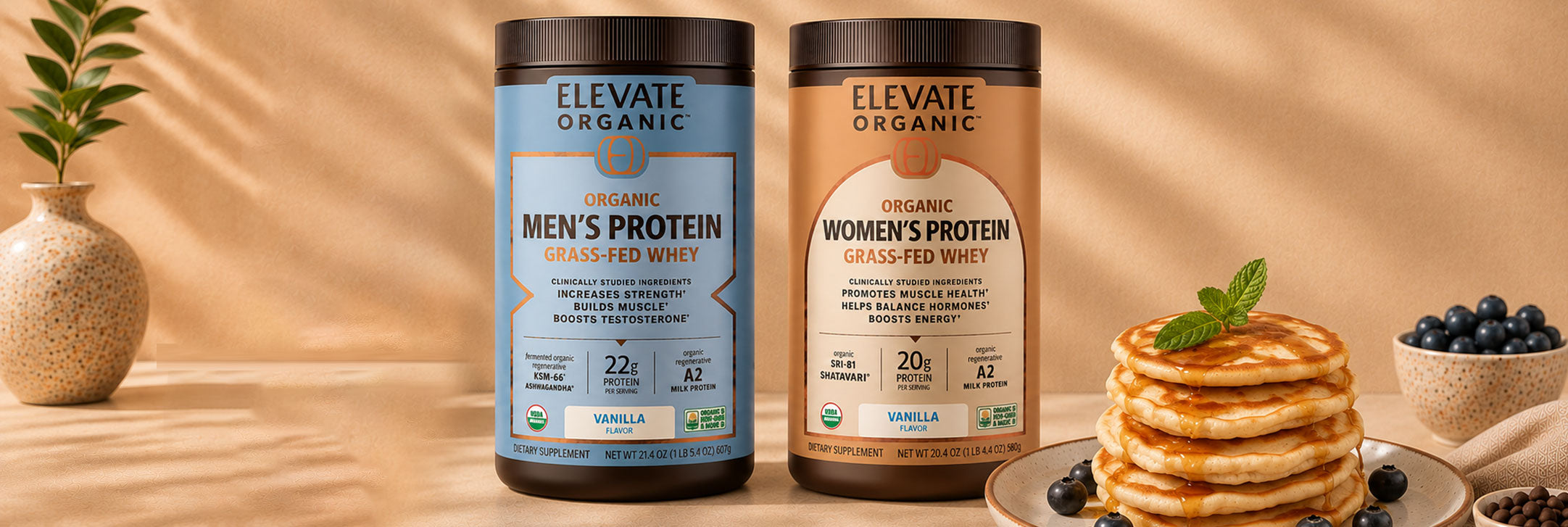 Clean Protein Pancakes for a Balanced Morning