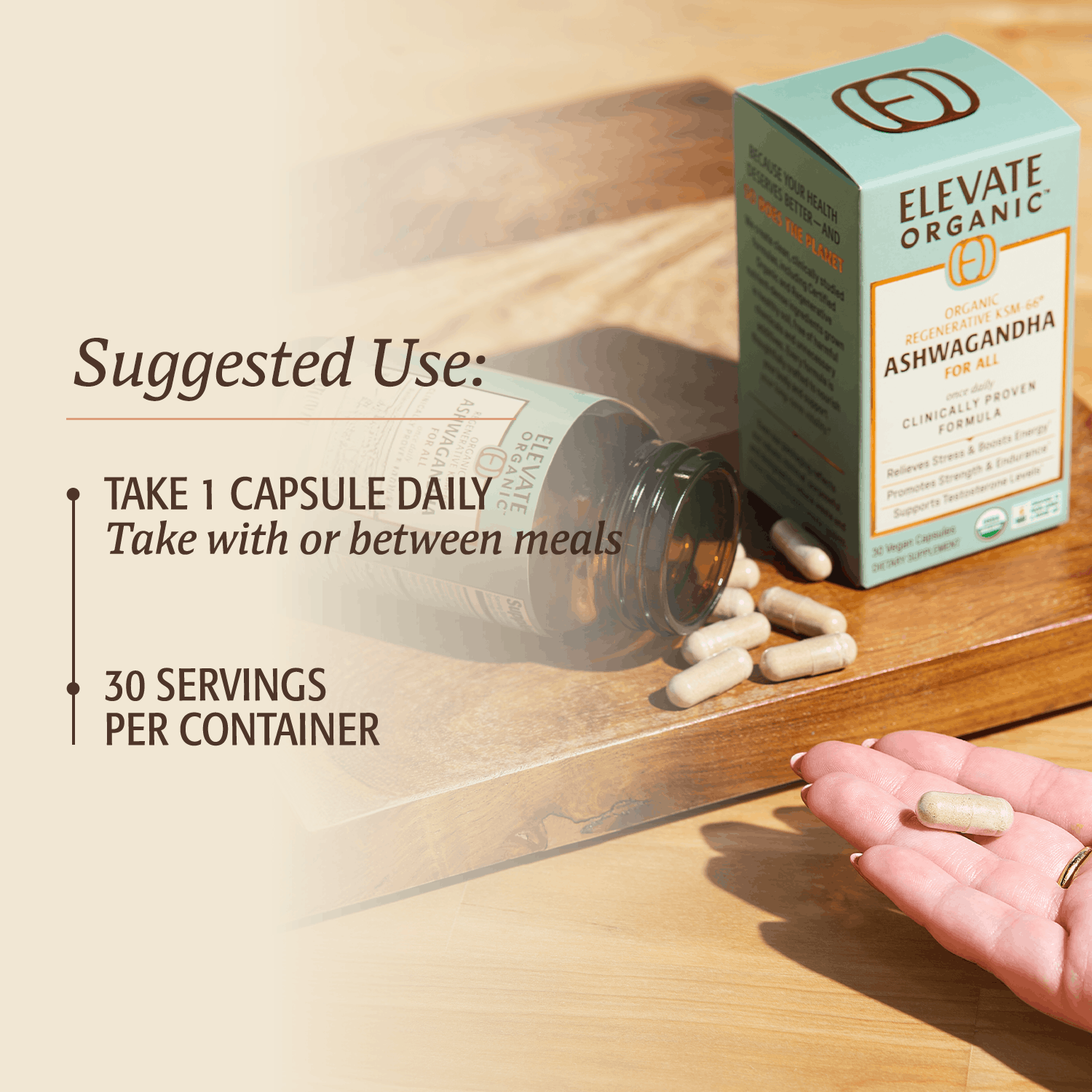 Ashwagandha Capsules - 30 Servings
