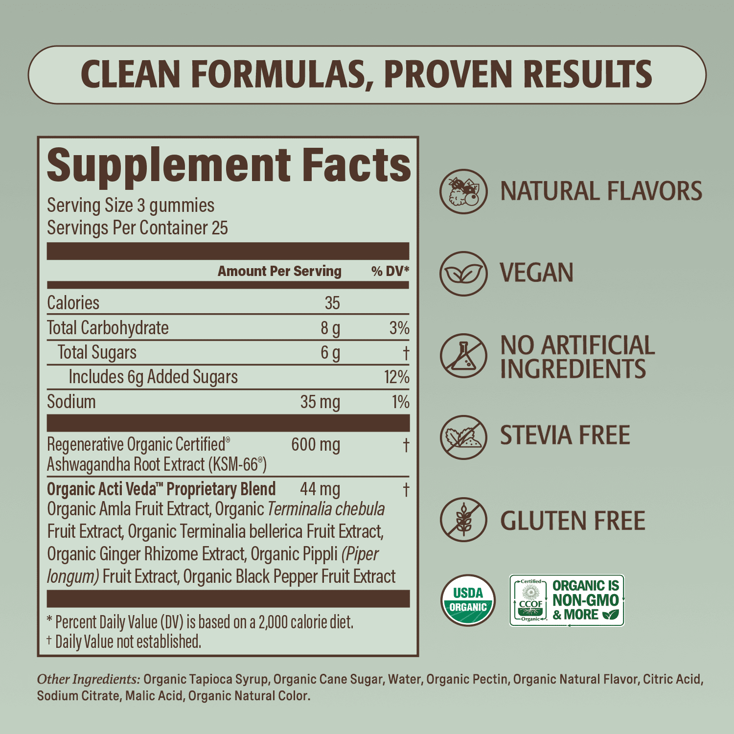 Ashwagandha Gummies - 25 Servings