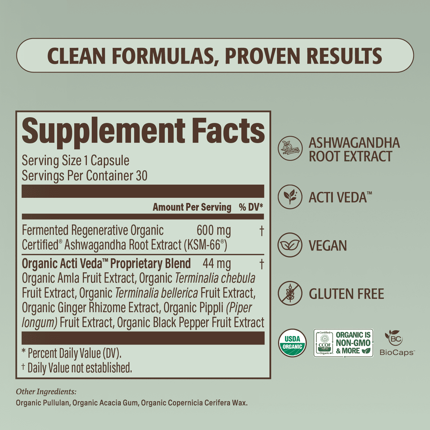 Ashwagandha Capsules - 30 Servings