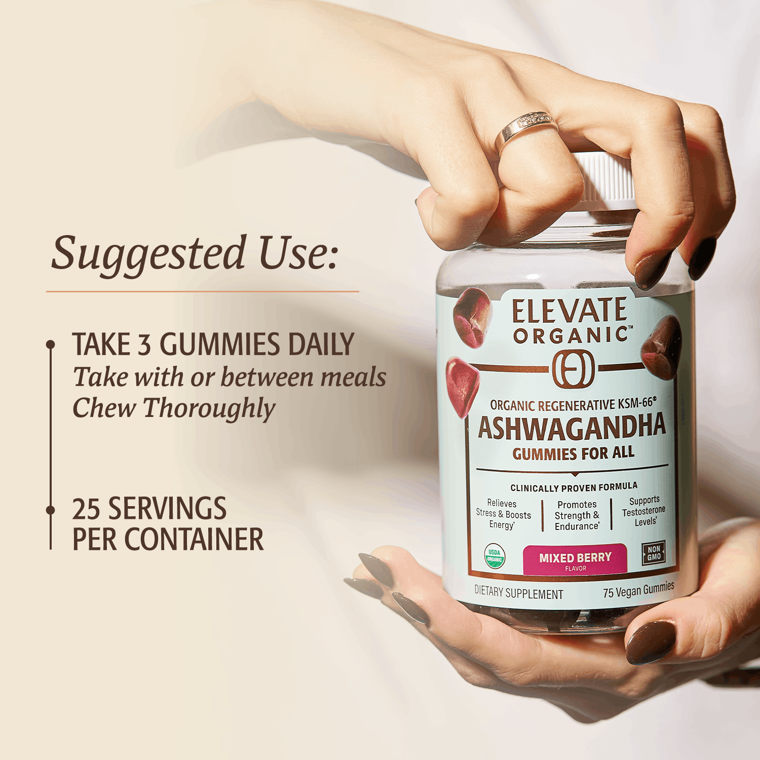 Ashwagandha Gummies - 25 Servings