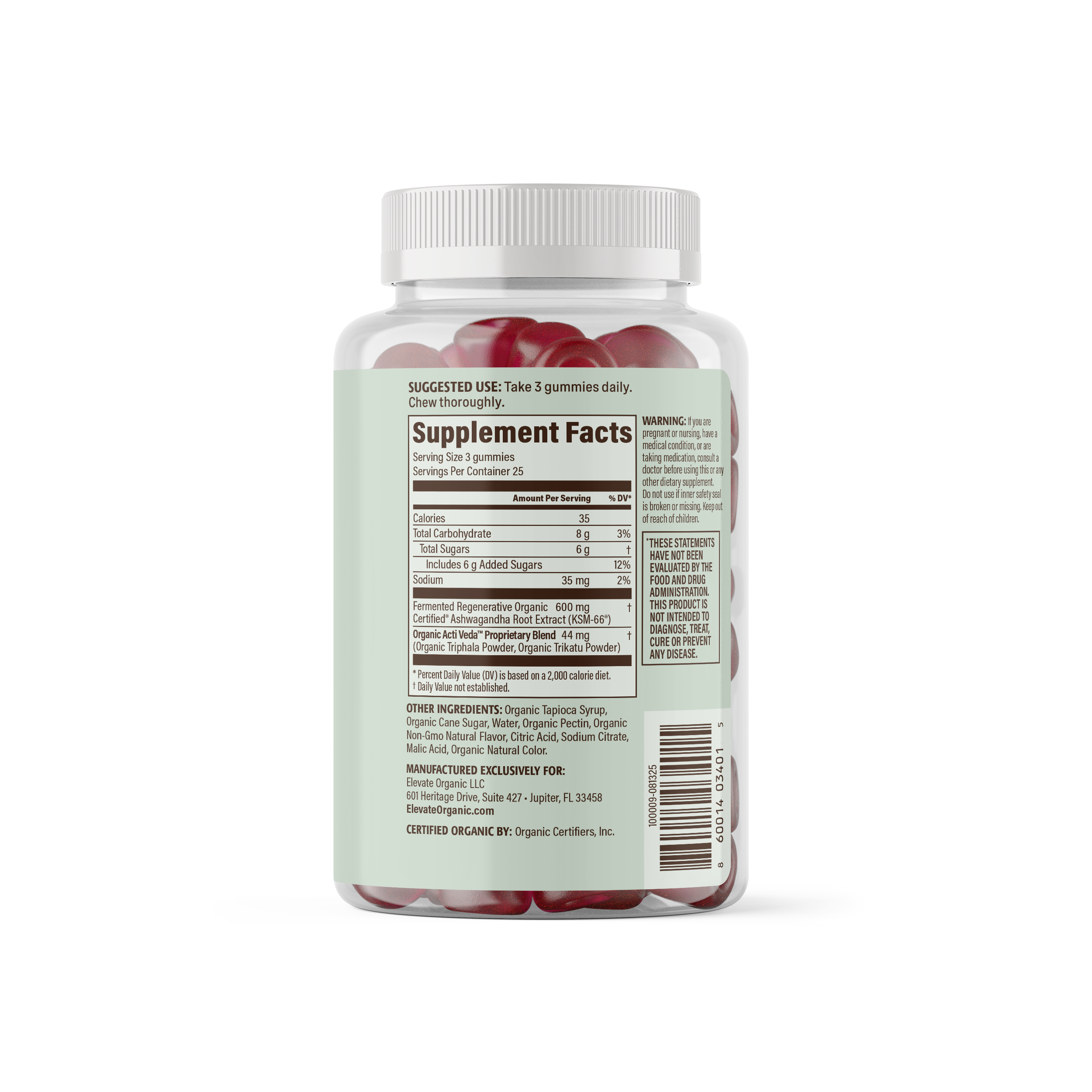 Ashwagandha Gummies - 25 Servings
