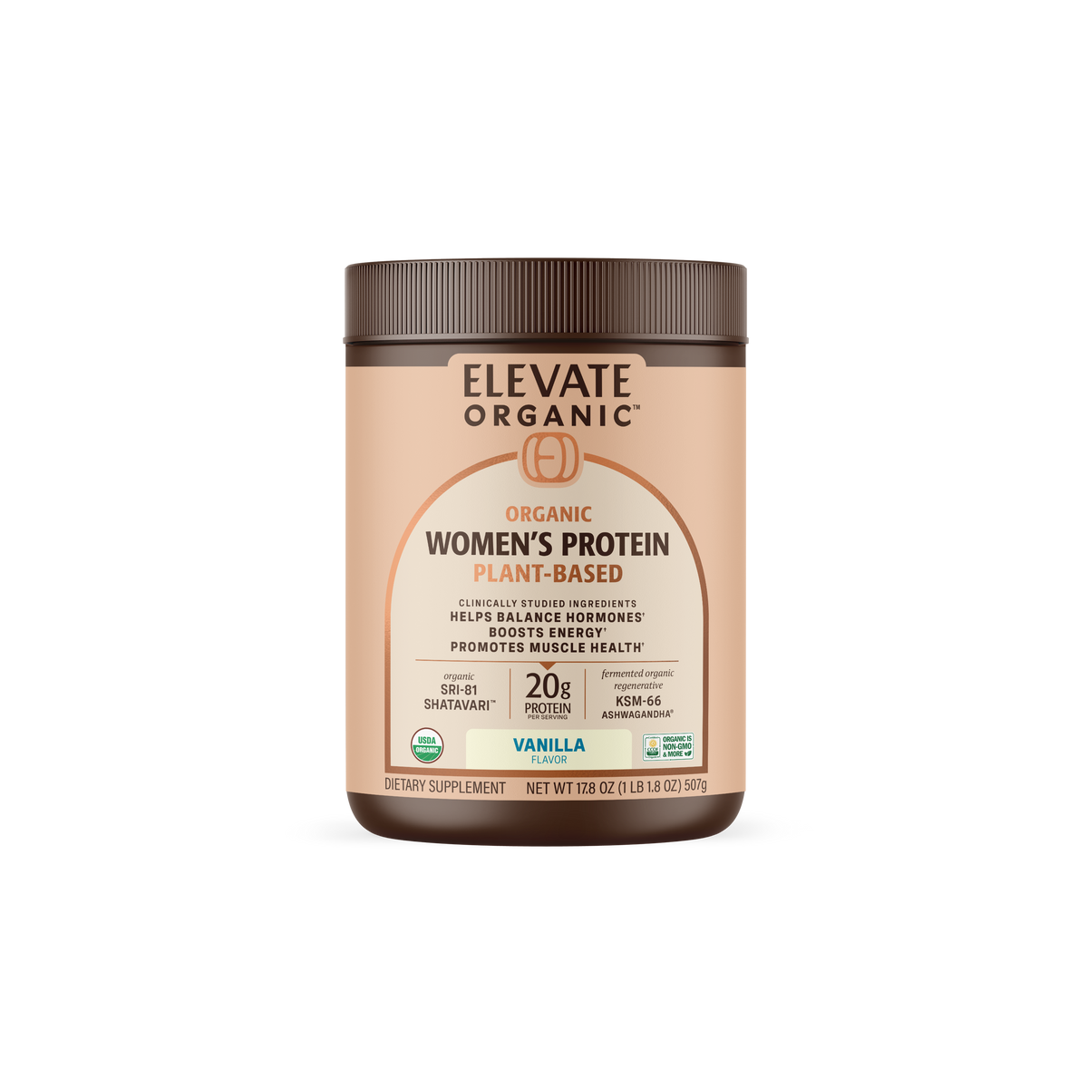 Organic Vegan Protein for Women | Hormonal Balance