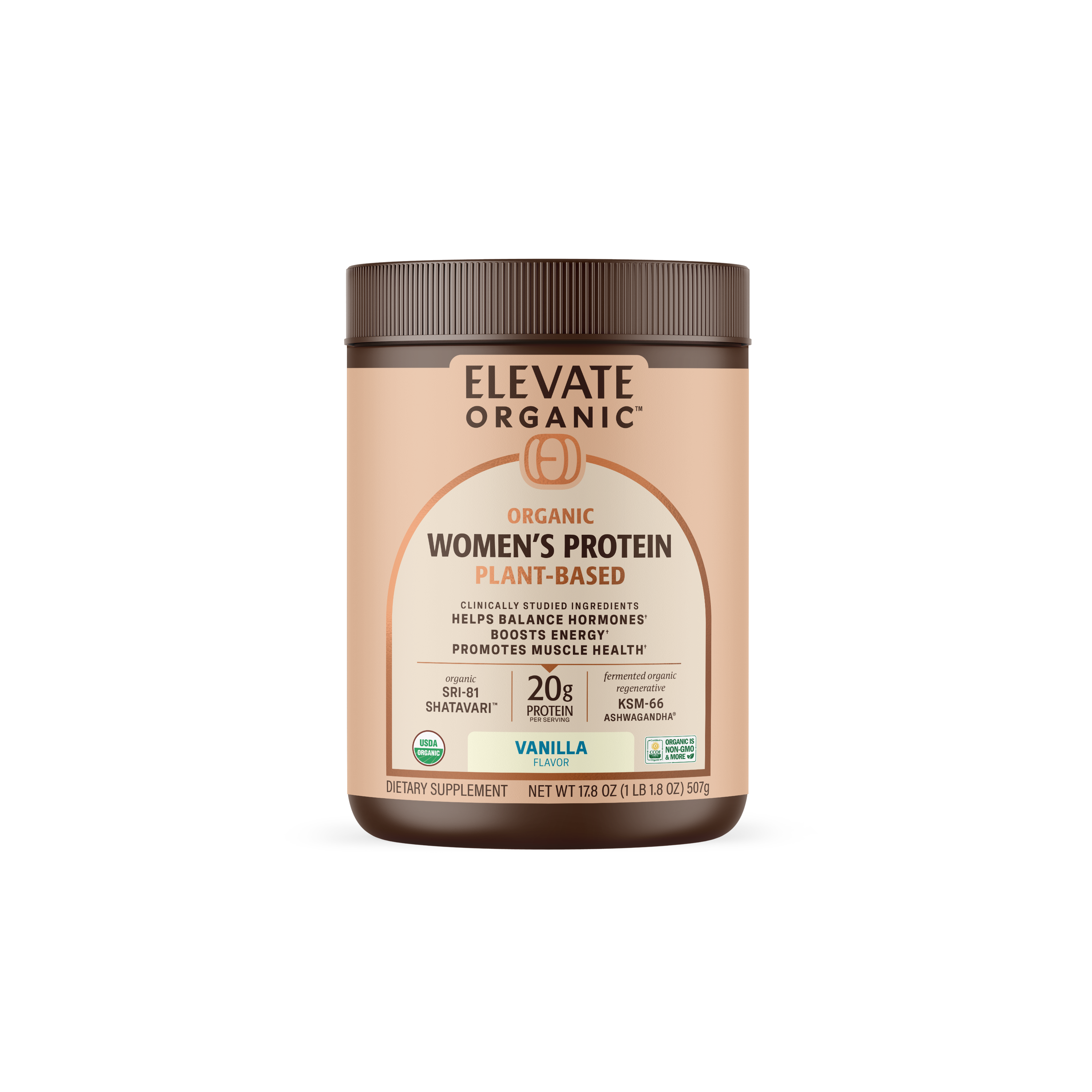 COMING SOON: Organic Women's Protein Plant-based Powder - 18 Servings
