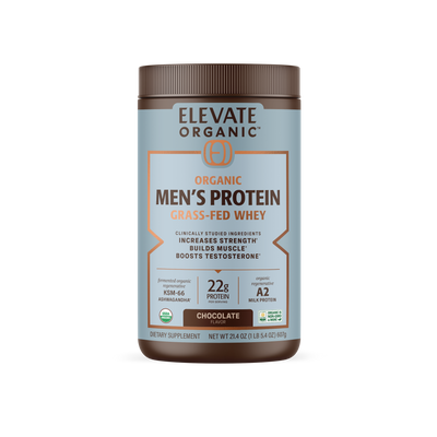 COMING SOON: Organic Men's Protein Grassfed Whey Powder - 18 Servings
