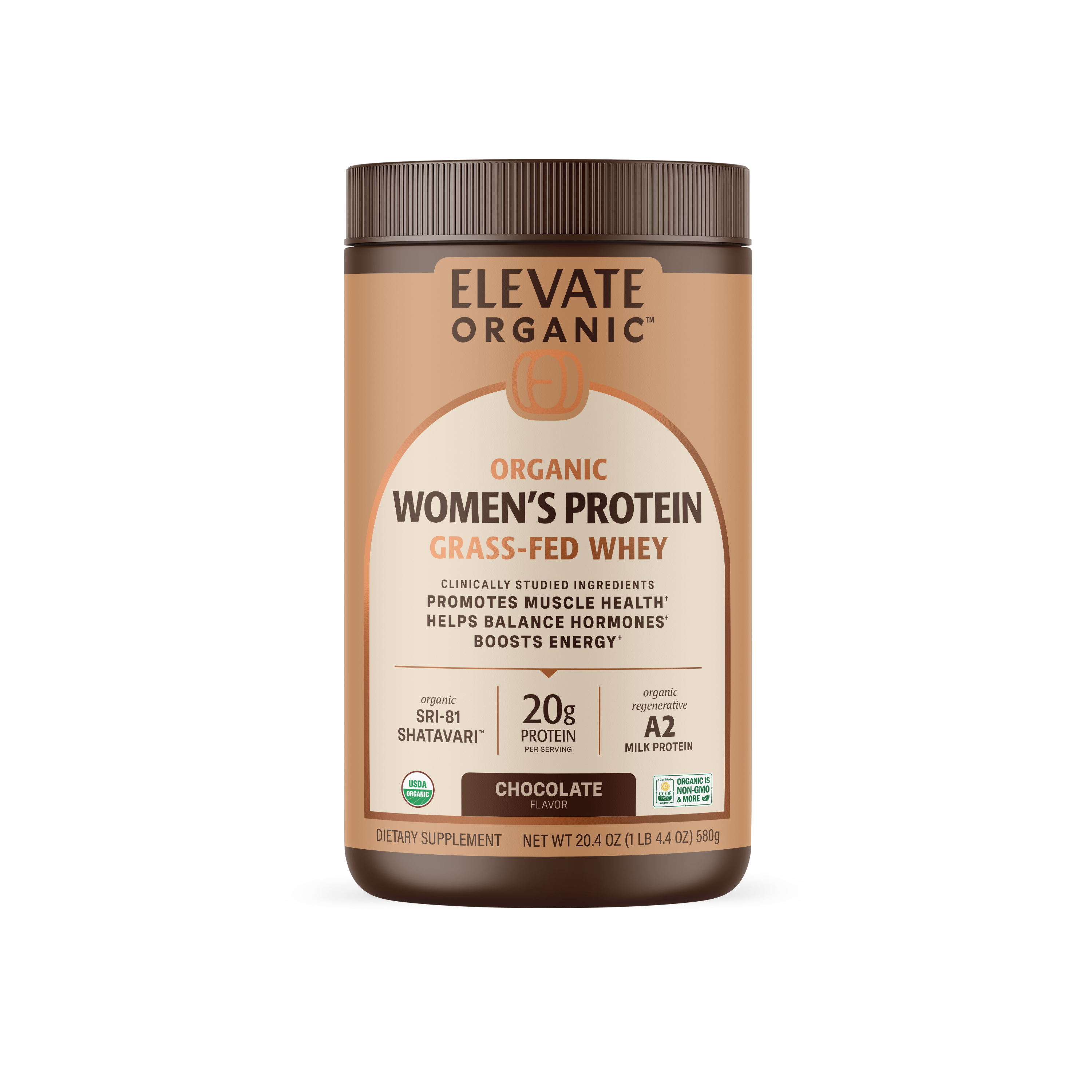 COMING SOON: Organic Women's Protein Grassfed Whey Powder - 18 Servings
