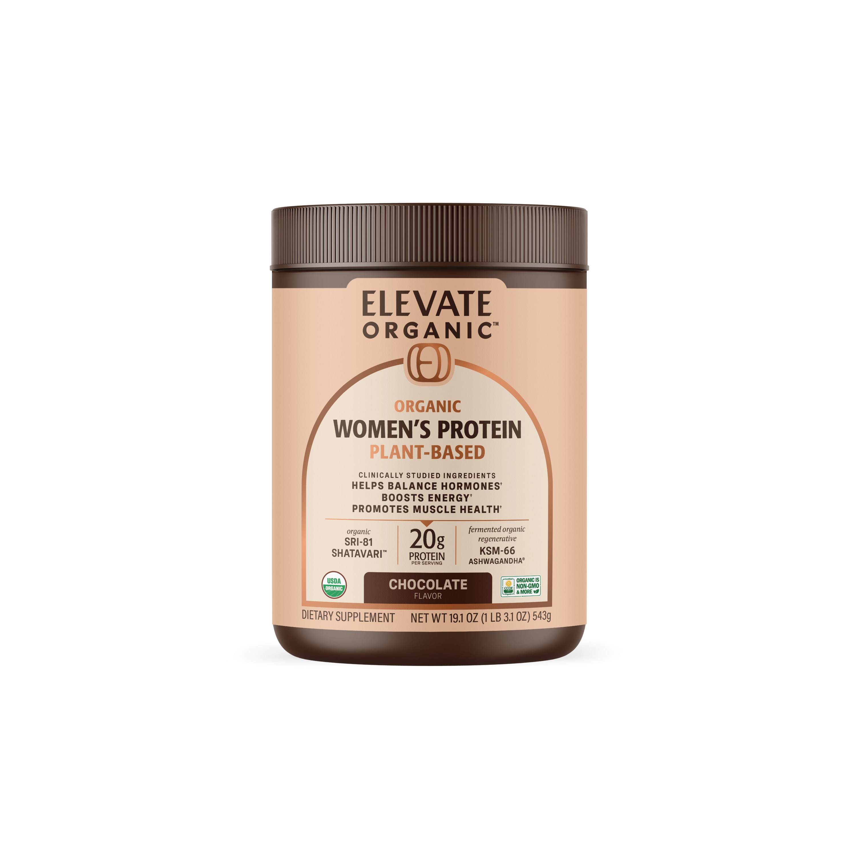 COMING SOON: Organic Women's Protein Plant-based Powder - 18 Servings