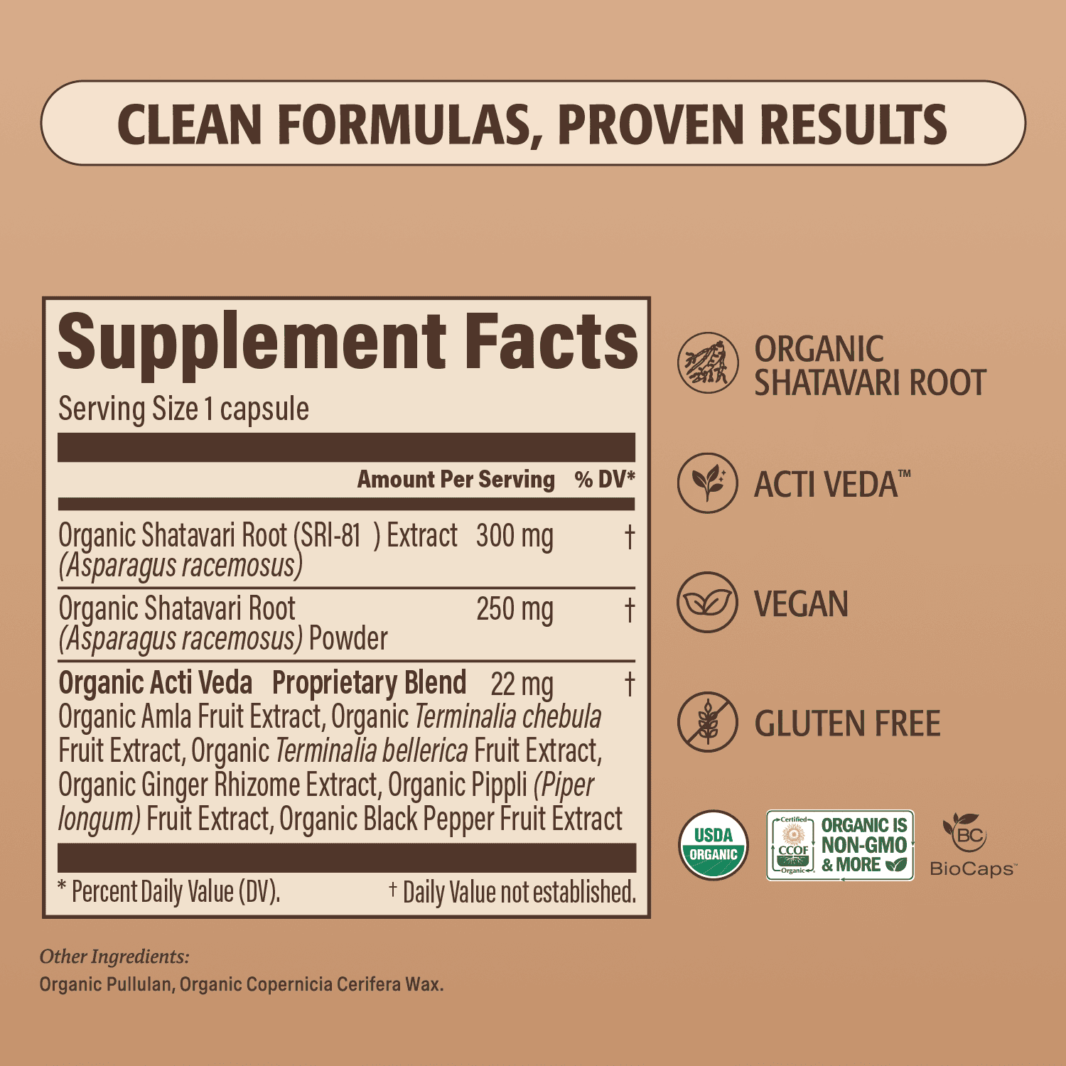Shatavari Capsules - 30 Servings