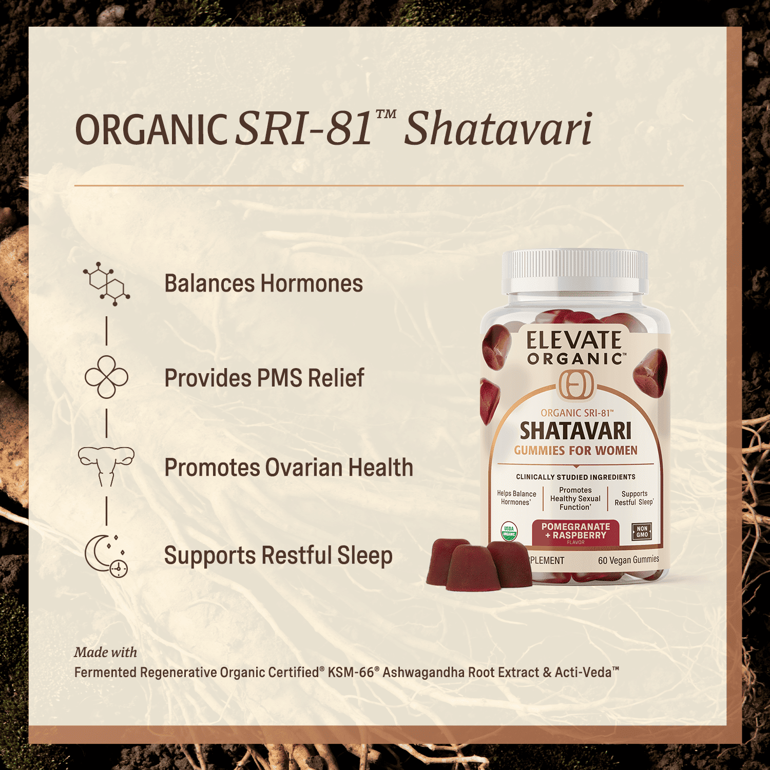 Shatavari Gummies - 30 Servings