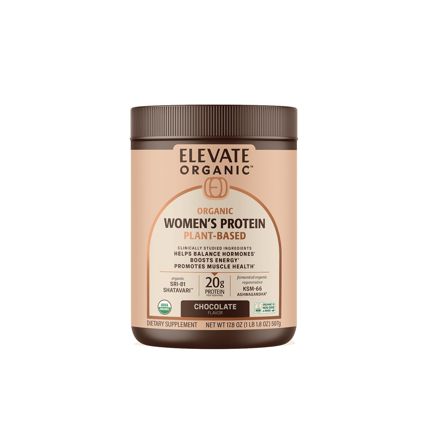 Organic Women's Protein Plant-based Powder - 18 Servings