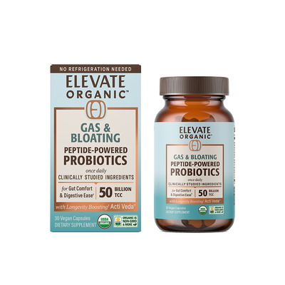 Gas & Bloating Probiotic Capsules - 30 Servings
