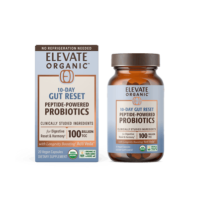 10-Day Gut Reset Probiotic Capsules - 10 Servings