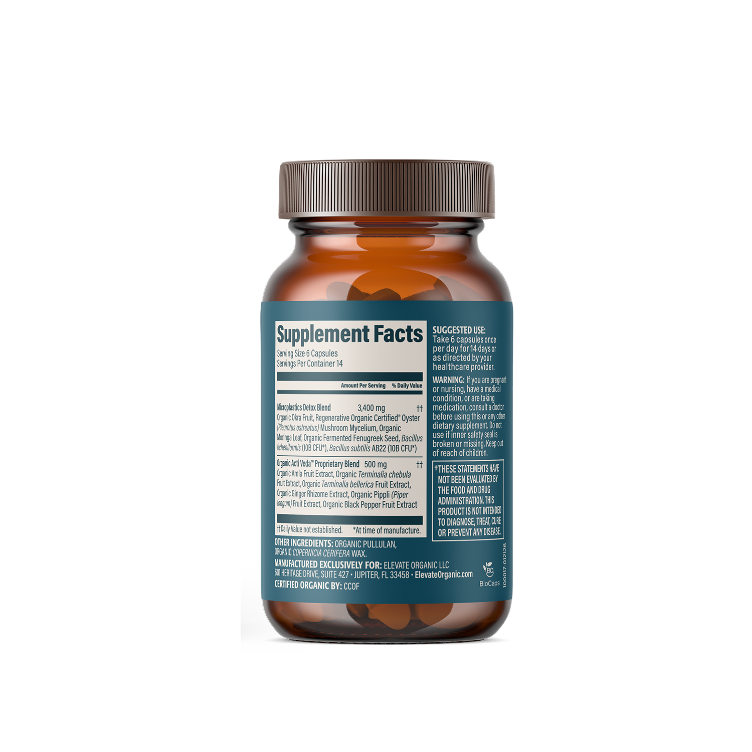 Microplastics Detox Capsules - 14 Servings