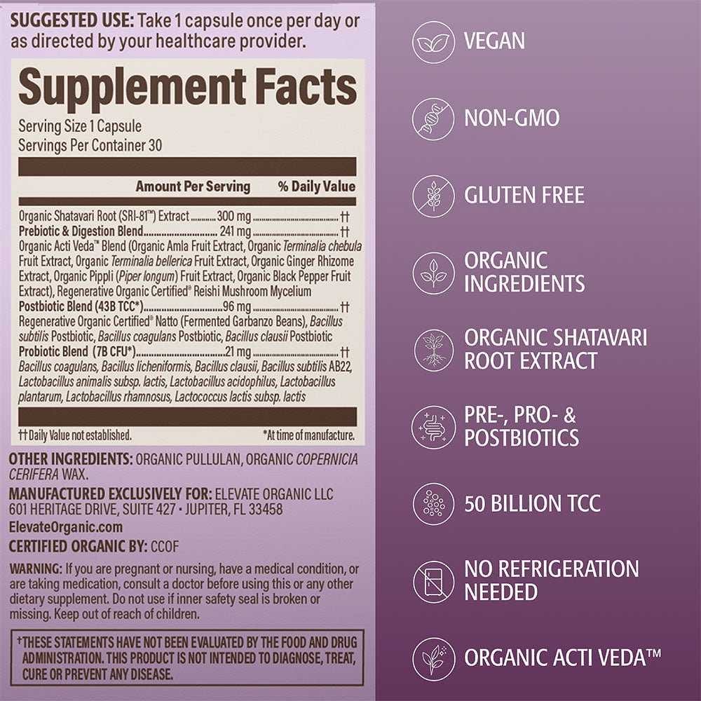 Women’s Probiotic Capsules - 30 Servings